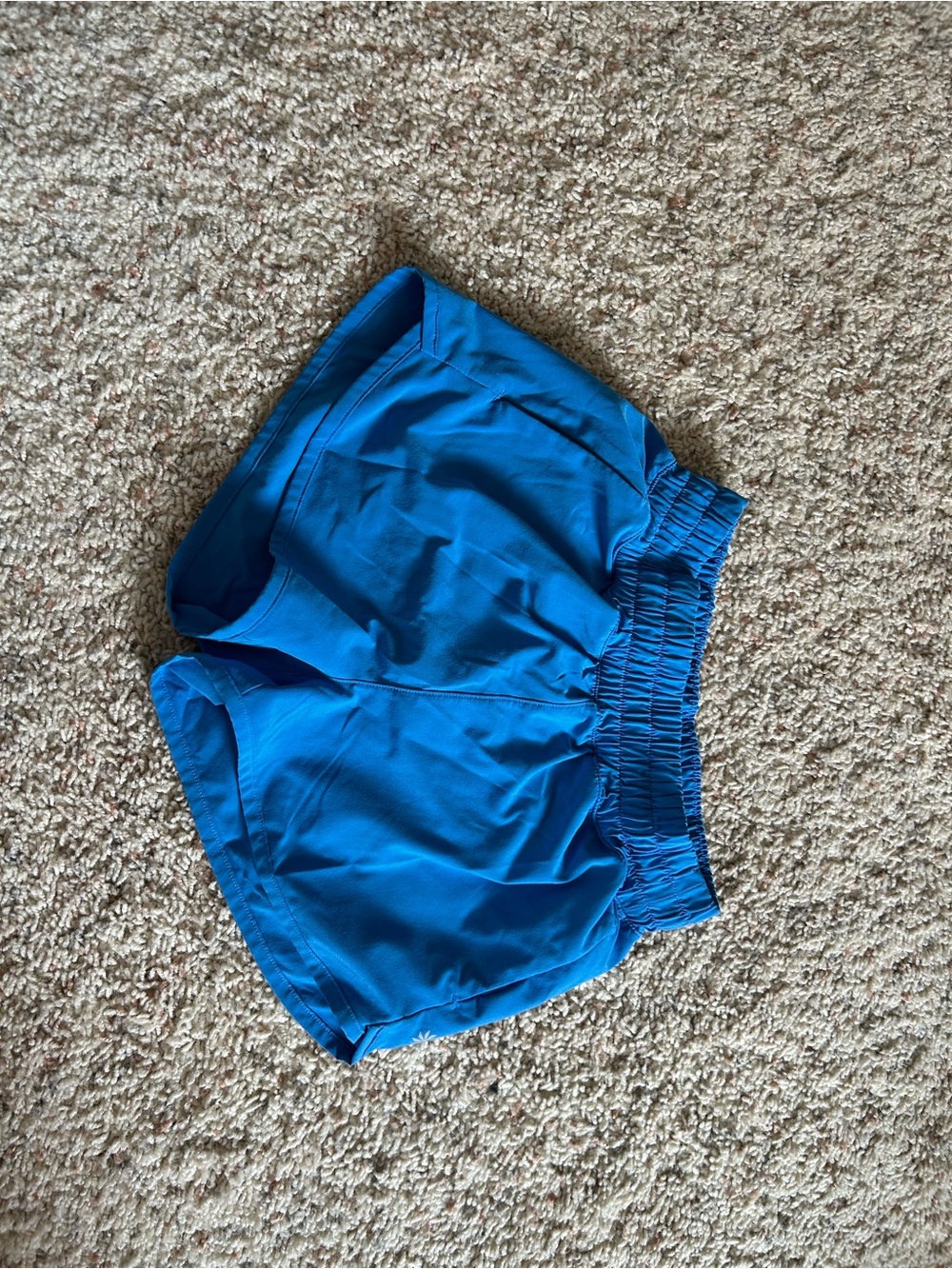 Blue athleta girl shorts